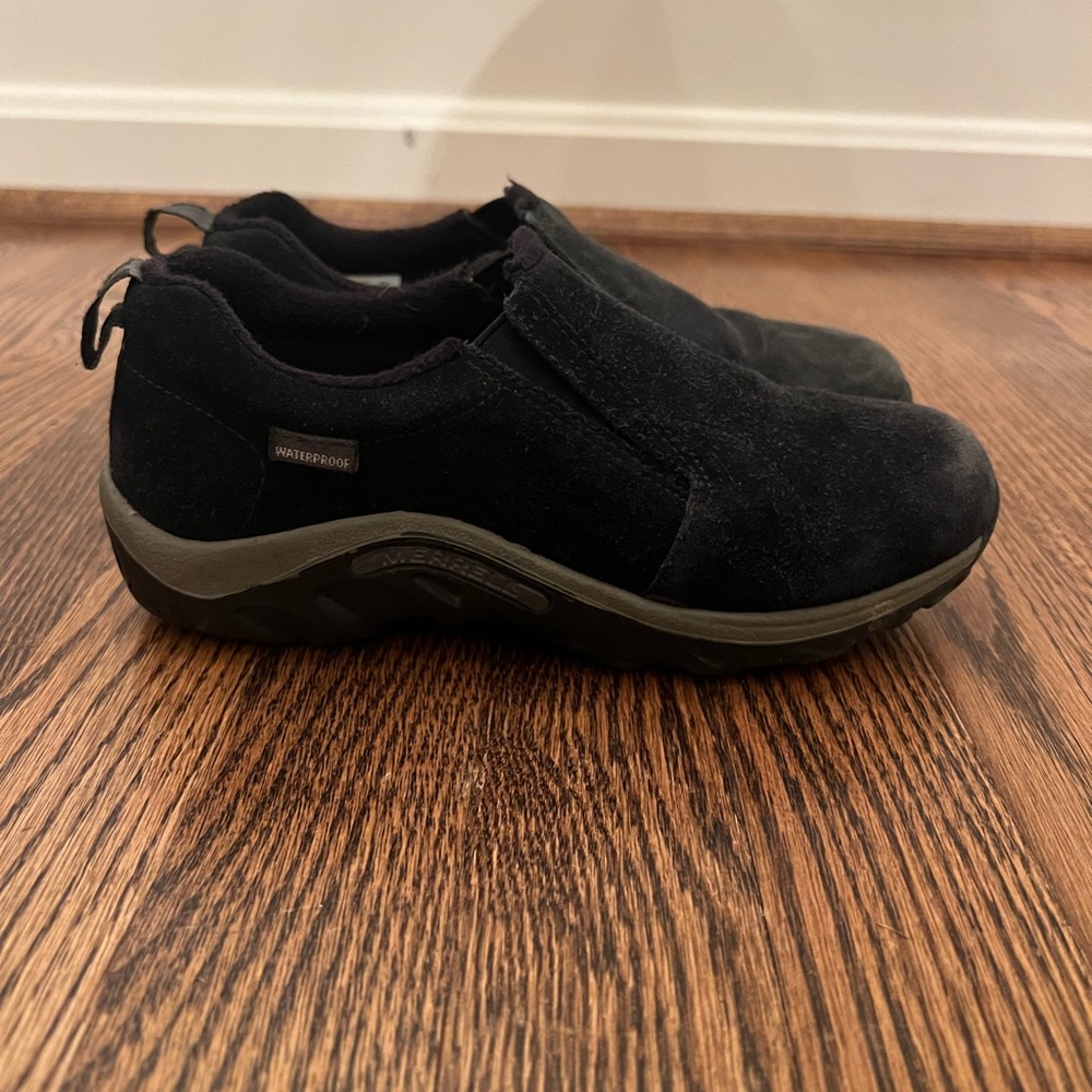 Kids’ waterproof Merrell Jungle Mocs, size 3